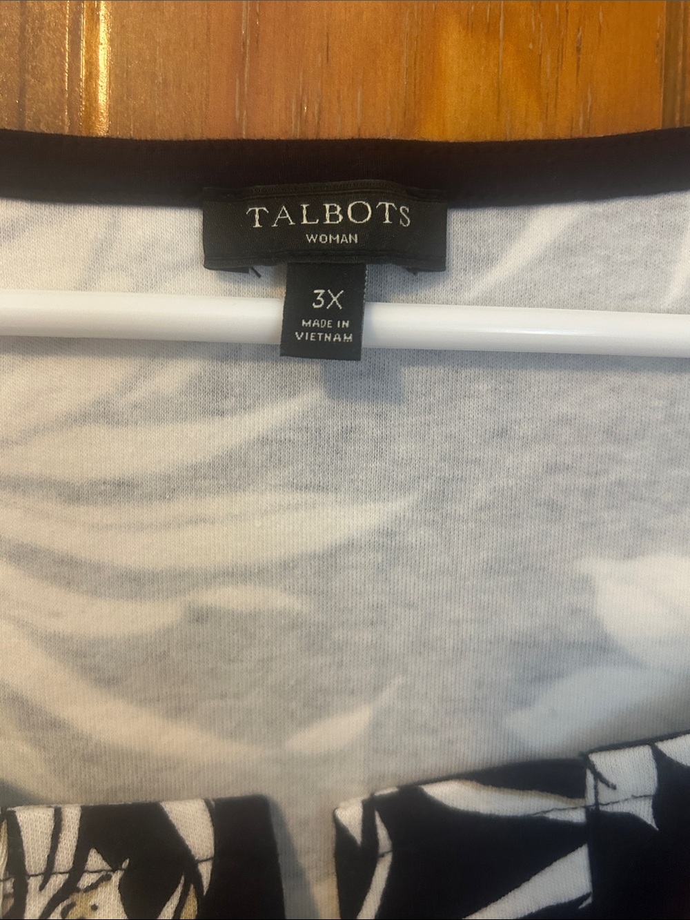 Talbots Floral Pineapple Dress Sleeveless Shift Dress Size 3X - Picture 3 of 6